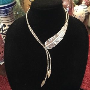 Uno de 50 Pluma Feather necklace
